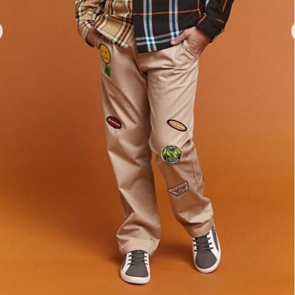 FOREVER 21 Other - Airwalk Forever 21 Mens Chino Patch Pants Size 32